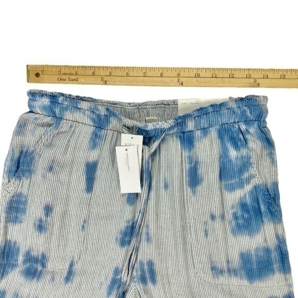 American Eagle Jogger Womens Small Blue Tie Dye Drawstring Relaxed Fit Pants NEW - Picture 8 of 13